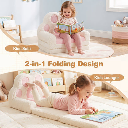 GBruno Store convertible toddler velvet sofa lounger, view 16