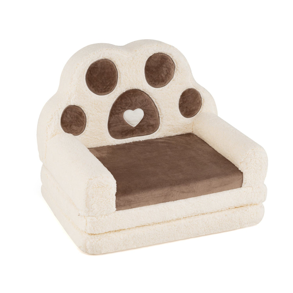 GBruno Store convertible toddler velvet sofa lounger, view 3