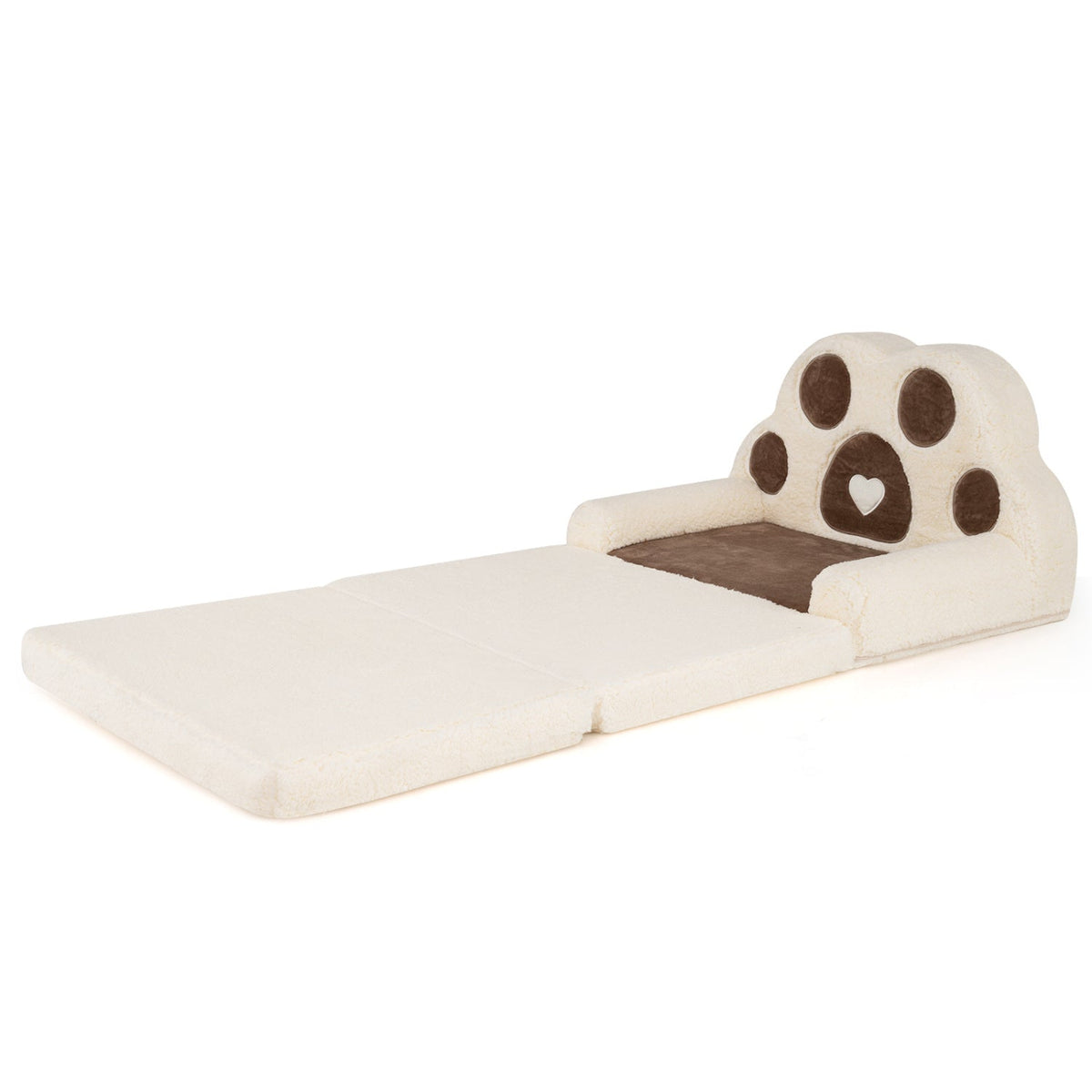 GBruno Store convertible toddler velvet sofa lounger, view 4