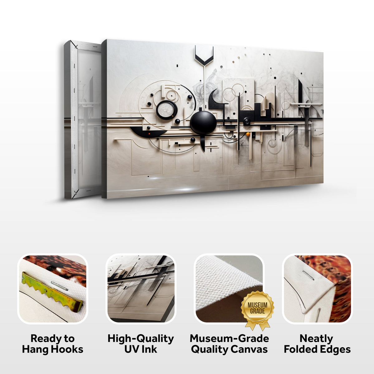 Modern Mechanical Wall Art by Tailored Canvases