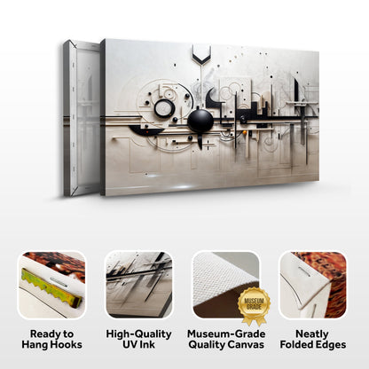 Modern Mechanical Wall Art by Tailored Canvases
