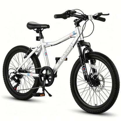 7-speed 20 inch kids mountain bike with front suspension fork, GBruno Store