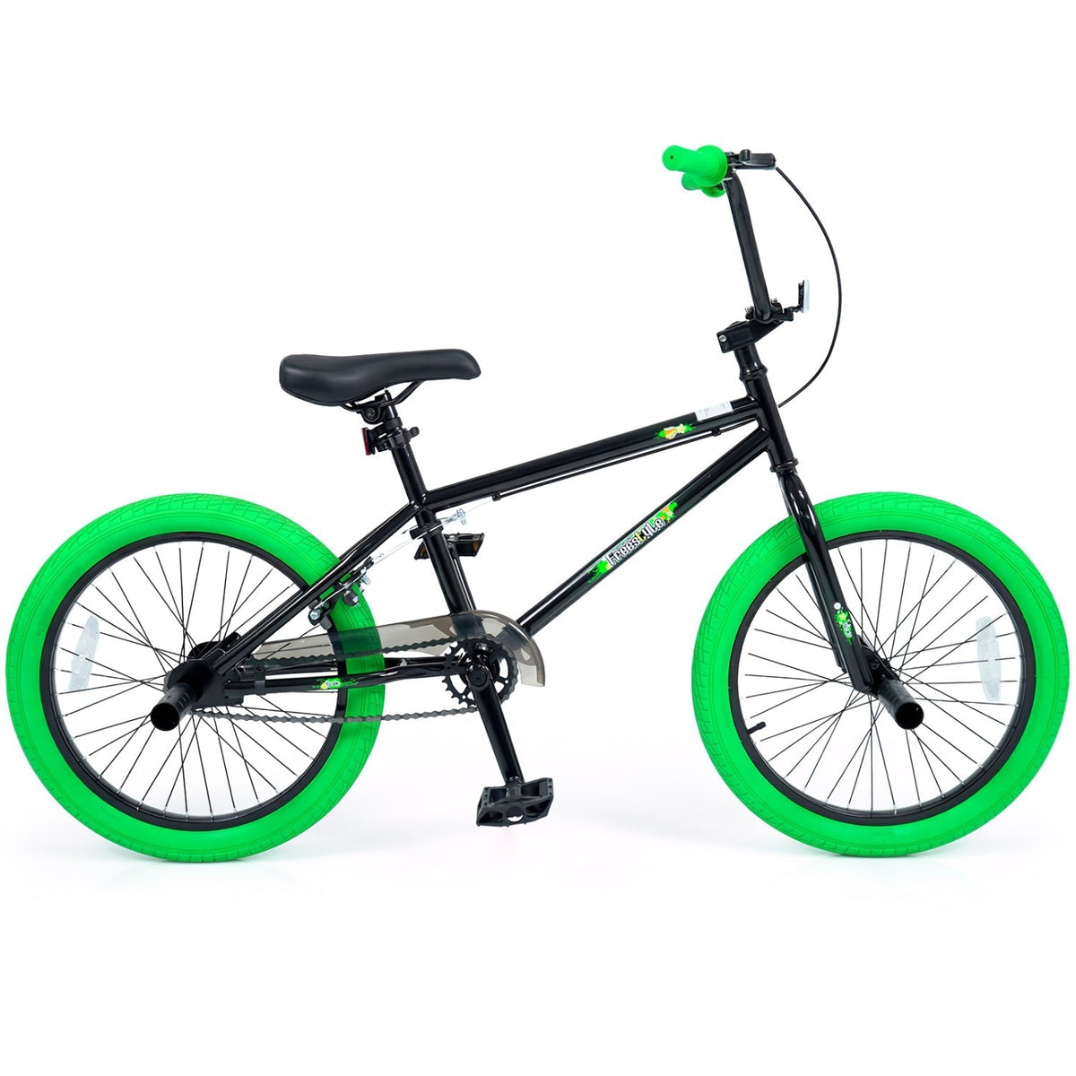 20 inch trick bicycle with 360 degree steering and metal pegs for kids and teens, GBruno Store, view 2