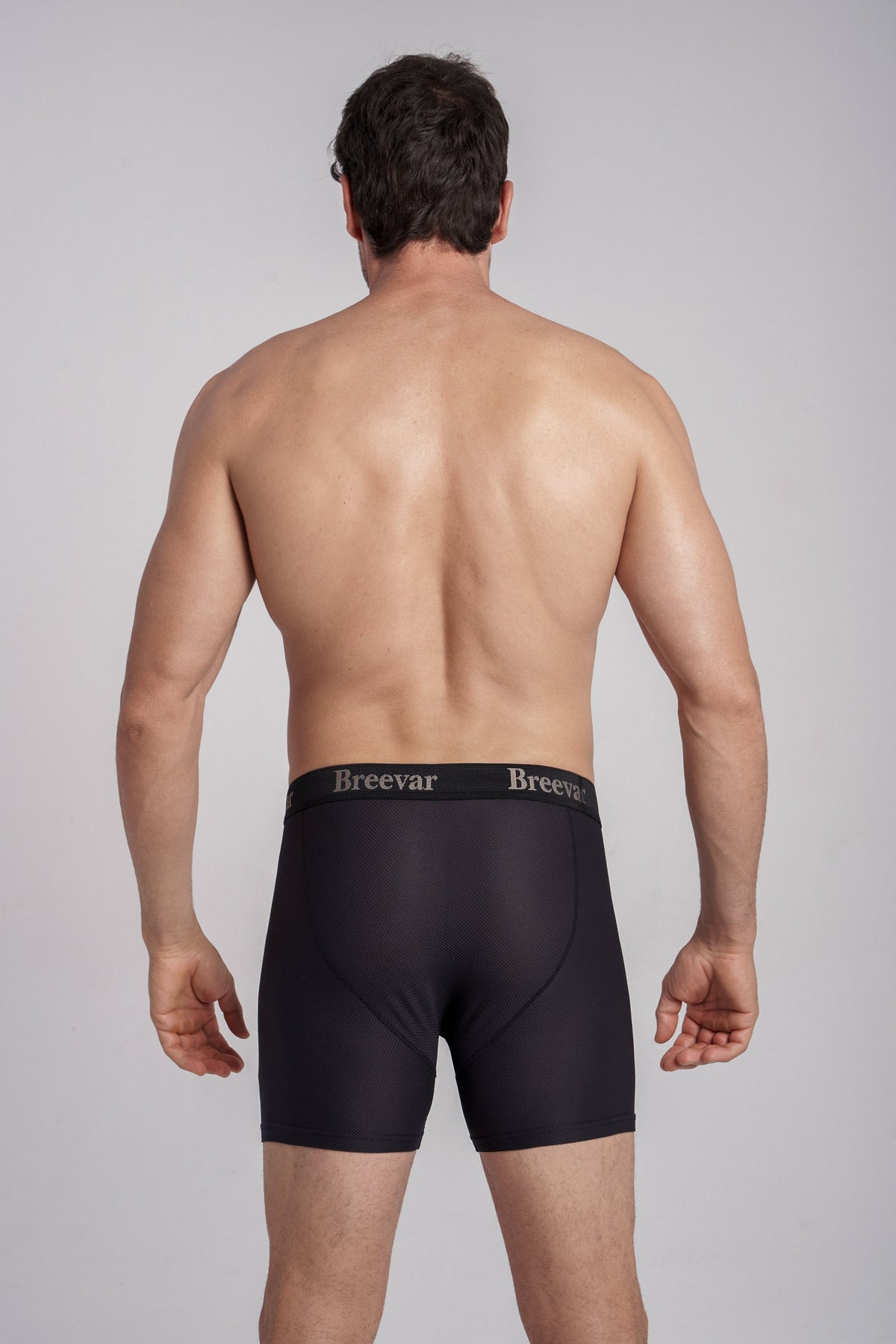 Men's Mesh Performance Quick Dry Boxer Brief by Breevar