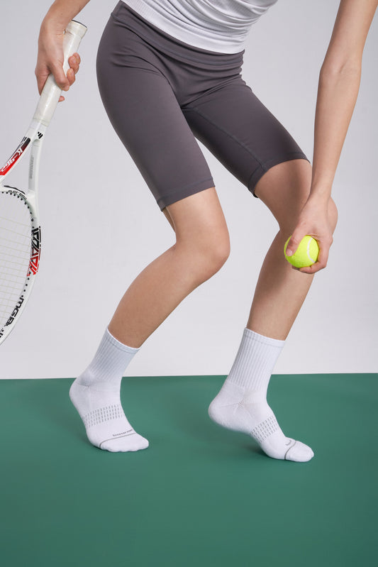6-Pack Women's 3D Sports Crew Socks by Breevar