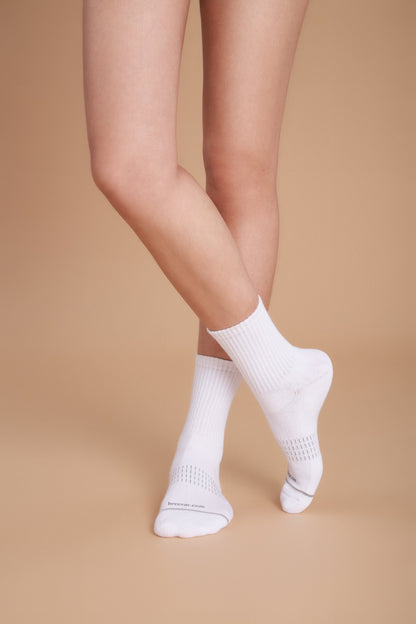 Women's 3D Sports Crew Socks by Breevar