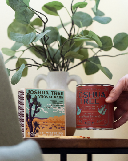 Joshua Tree Vintage National Park Cabin Matches by Good & Well Supply Co.
