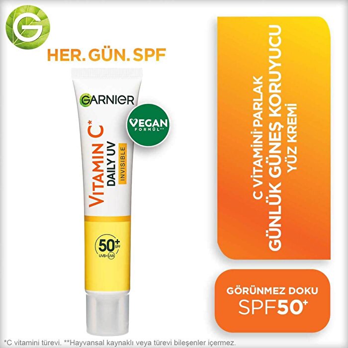 Garnier Vitamin C sunscreen SPF 50+ – view 2