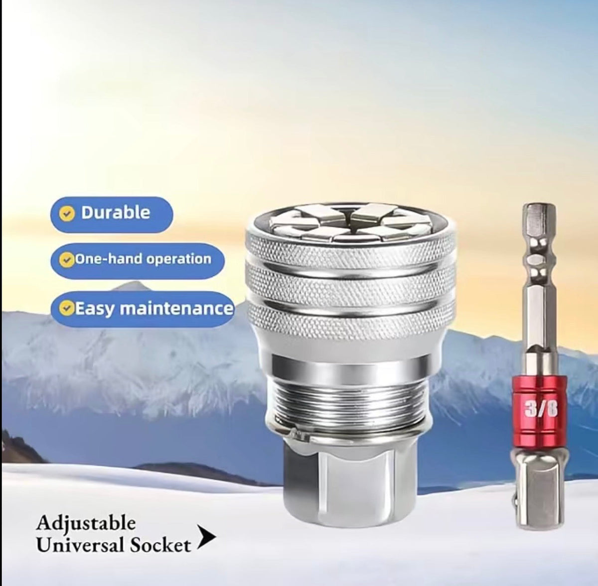 AutoGrip Universal Socket Tool by V.I.P Digital Presence