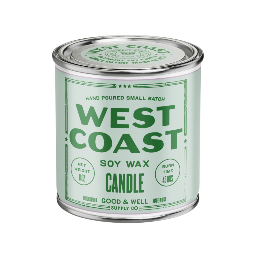 West Coast Soy Candle by Good & Well Supply Co.