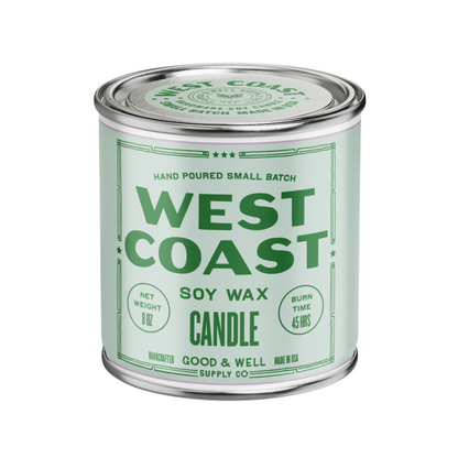 West Coast Soy Candle by Good & Well Supply Co.