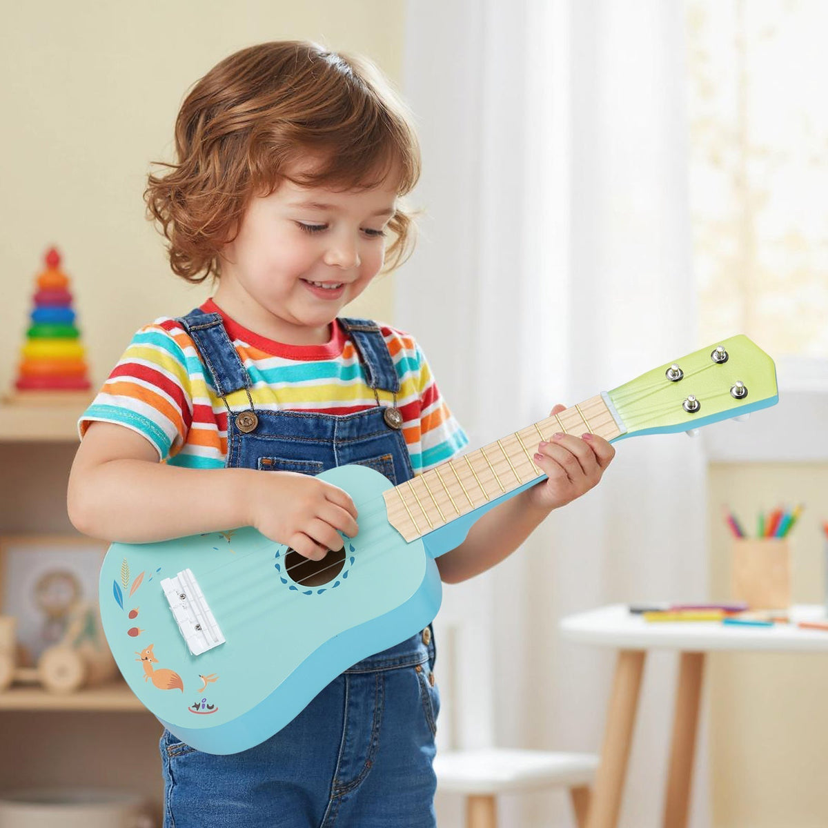 21 inch kids ukulele with basswood body, GBruno Store, view 2