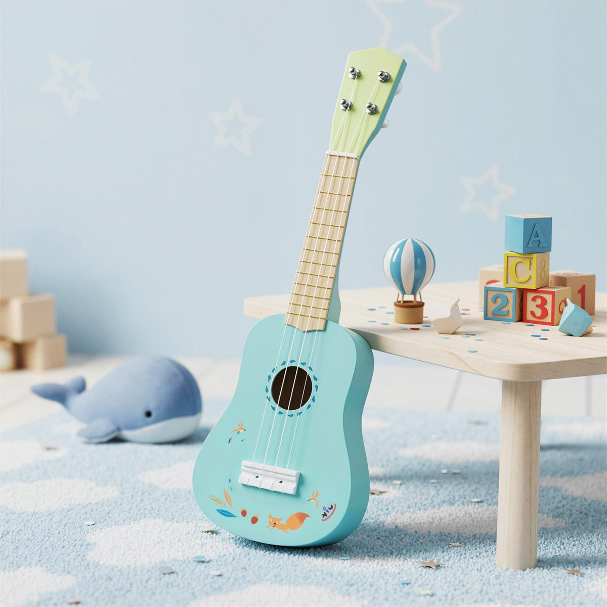 21 inch kids ukulele with basswood body, GBruno Store