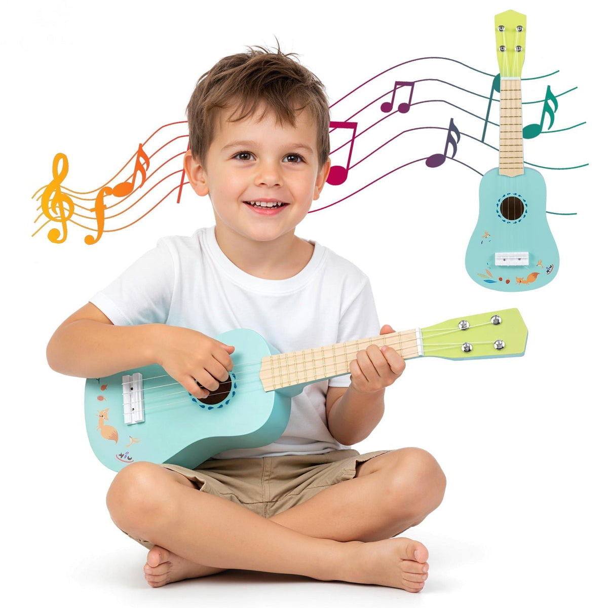 21 inch kids ukulele with basswood body, GBruno Store, view 6