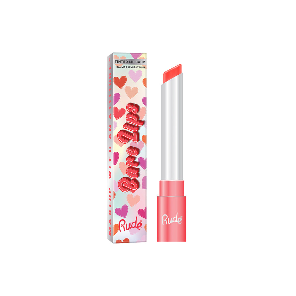 RUDE Bare Lips Tinted Lip Balm - Rose by Avera Group