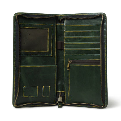Kim & Blair Combo - Green by Classy Leather Bags