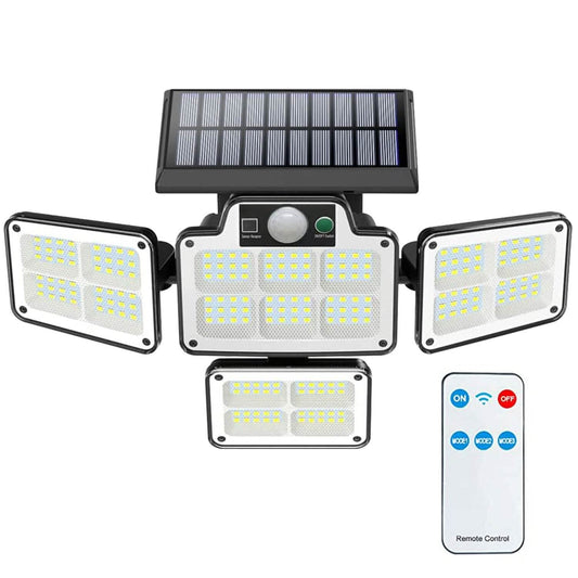 216 LED solar outdoor motion sensor security light by EasyOptionXY
