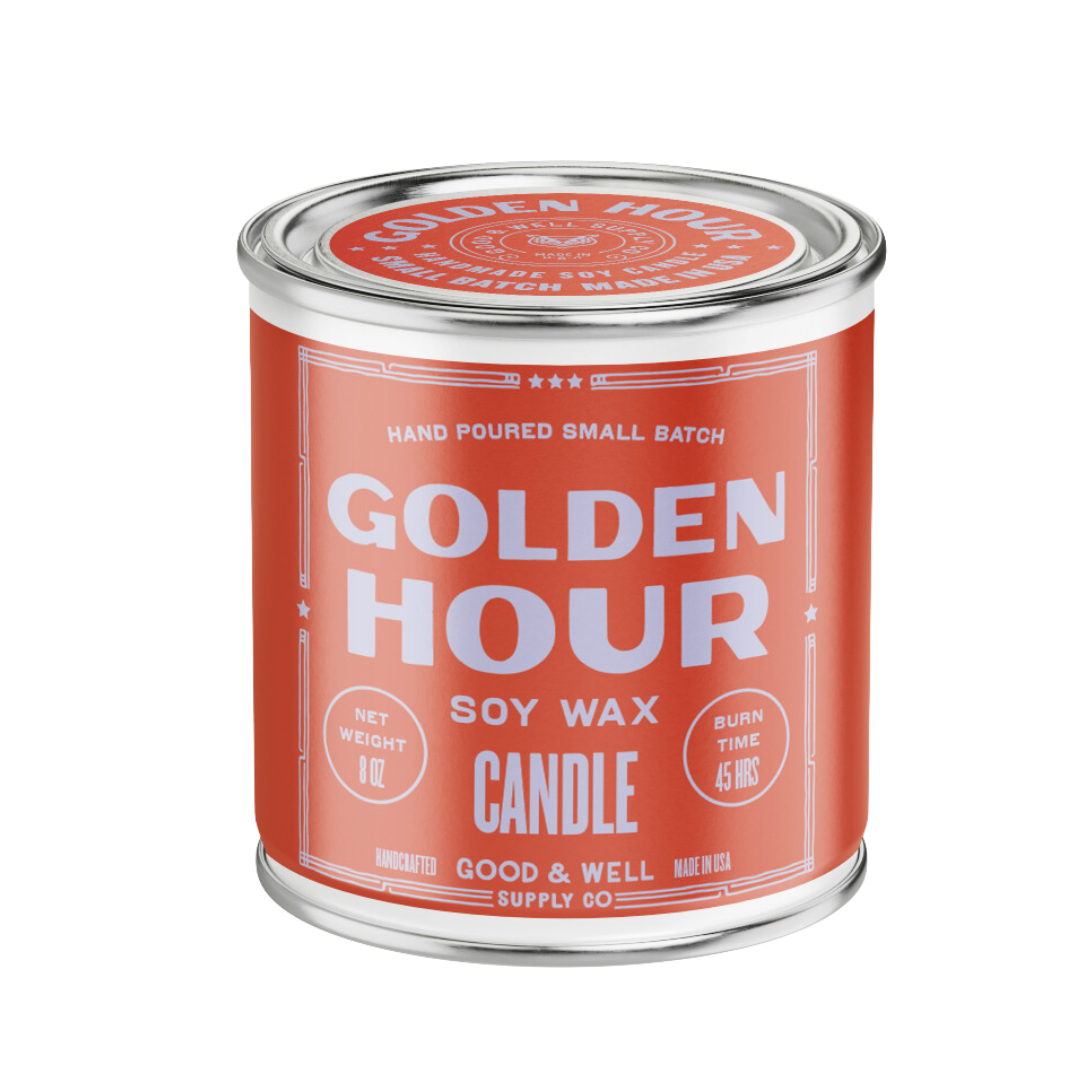 Golden Hour Soy Candle by Good & Well Supply Co.