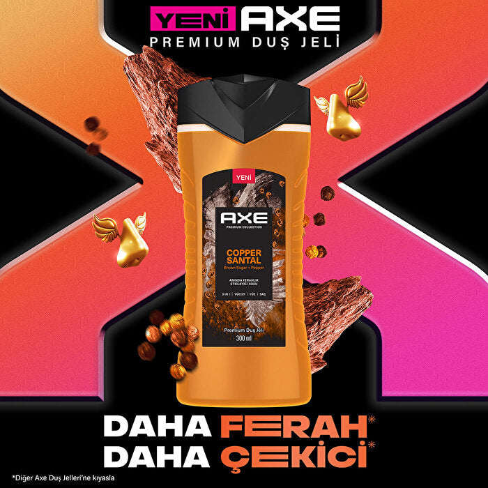 Axe Copper Santal shower gel – view 3