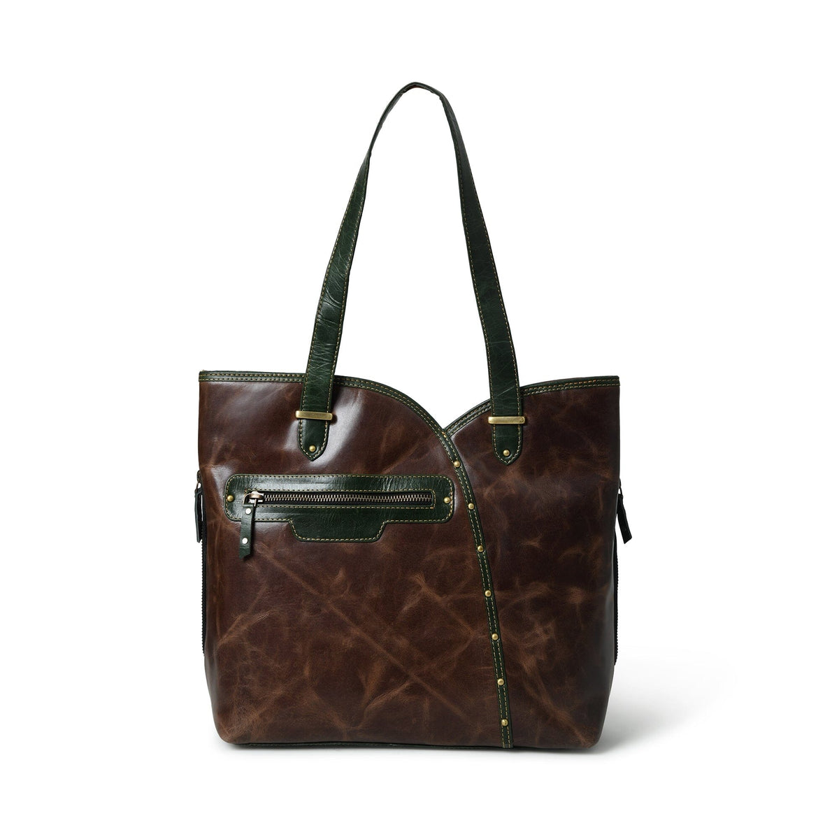 The Riley Handbag - Brown by Classy Leather Bags