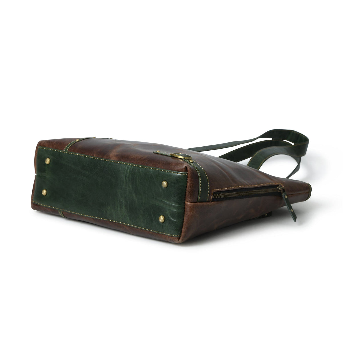 The Riley Handbag - Brown by Classy Leather Bags