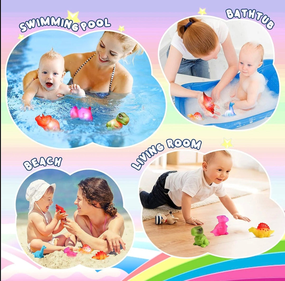 GlowSplash LED Bath Toy by V.I.P Digital Presence