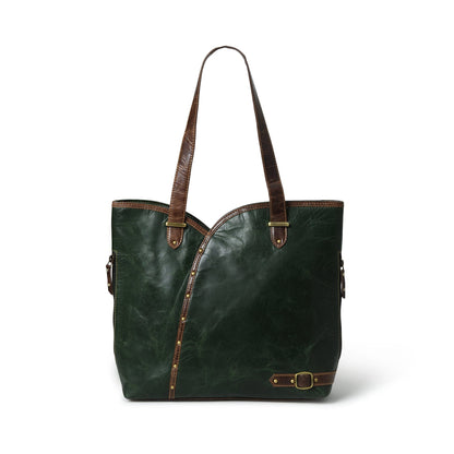The Riley Handbag- Green by Classy Leather Bags