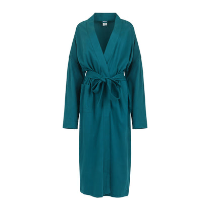 Organic Cotton Knitted Kimono Robe by Pure Fiber