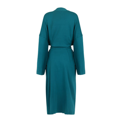 Organic Cotton Knitted Kimono Robe by Pure Fiber