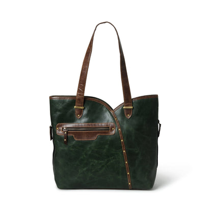 The Riley Handbag- Green by Classy Leather Bags