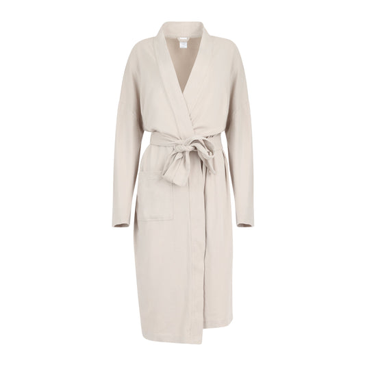 Organic Cotton Knitted Kimono Robe by Pure Fiber