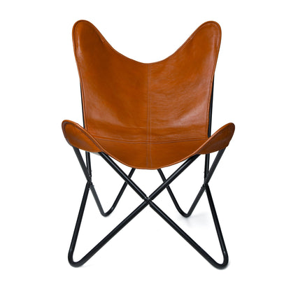 The Vintage Butterfly Chair by Classy Leather Bags