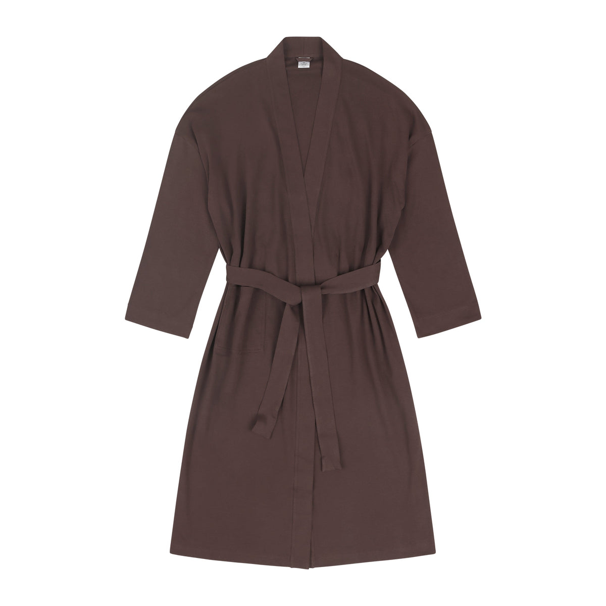 Organic Cotton Knitted Kimono Robe by Pure Fiber