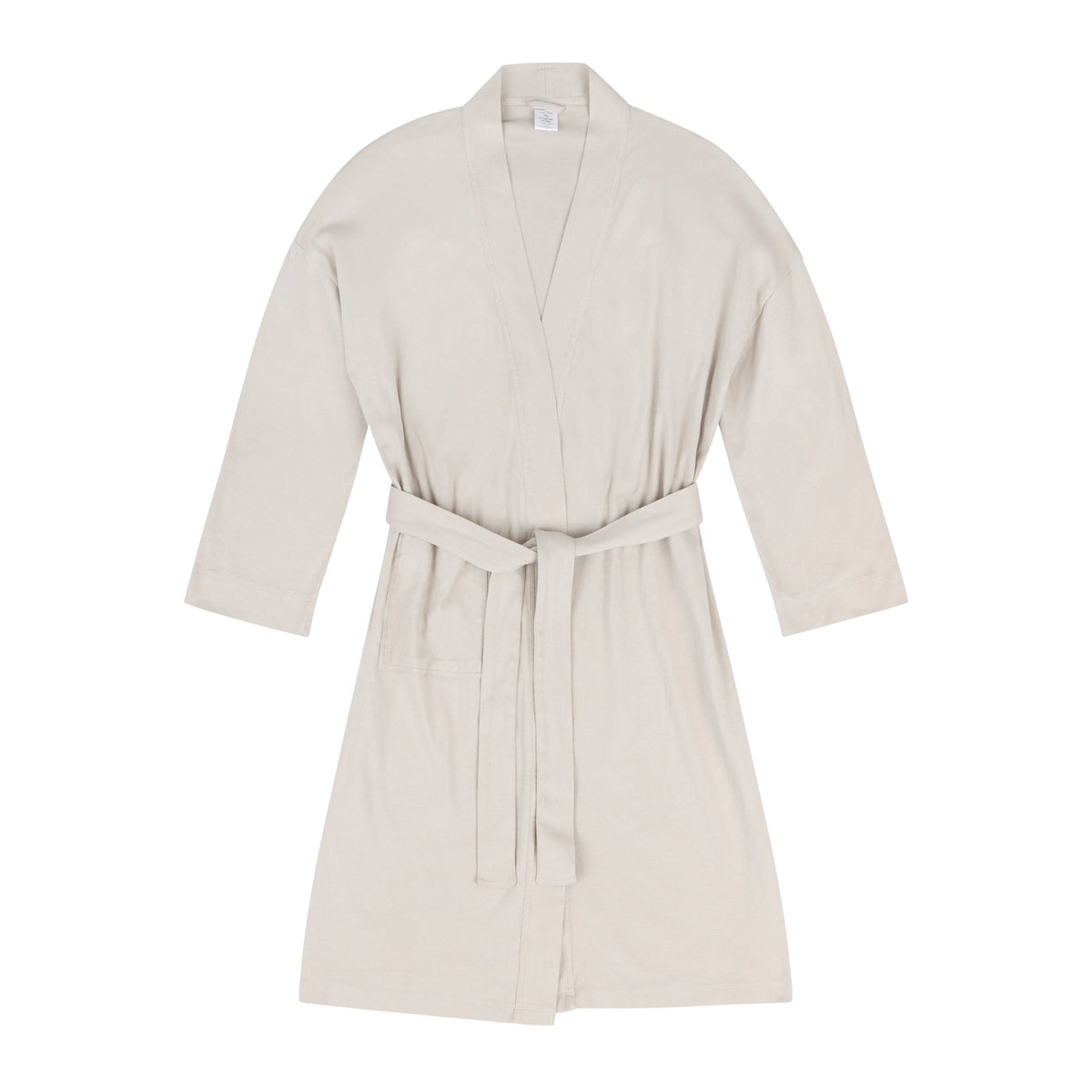 Organic Cotton Knitted Kimono Robe by Pure Fiber