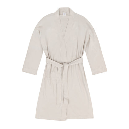 Organic Cotton Knitted Kimono Robe by Pure Fiber