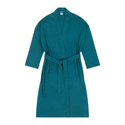 Organic Cotton Knitted Kimono Robe by Pure Fiber