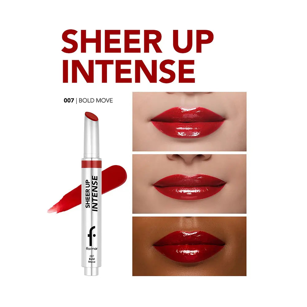 Flormar Sheer Up Lipstick 007 Bold Move 3g by Beauty Care Bag