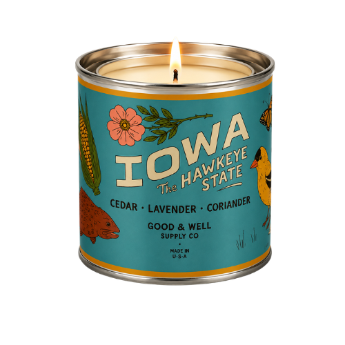 Iowa State Candle by Good & Well Supply Co.