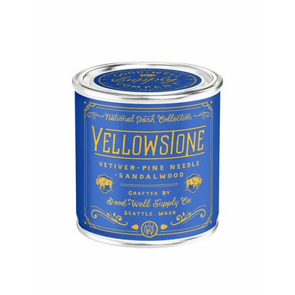 Yellowstone National Park Candle by Good & Well Supply Co.