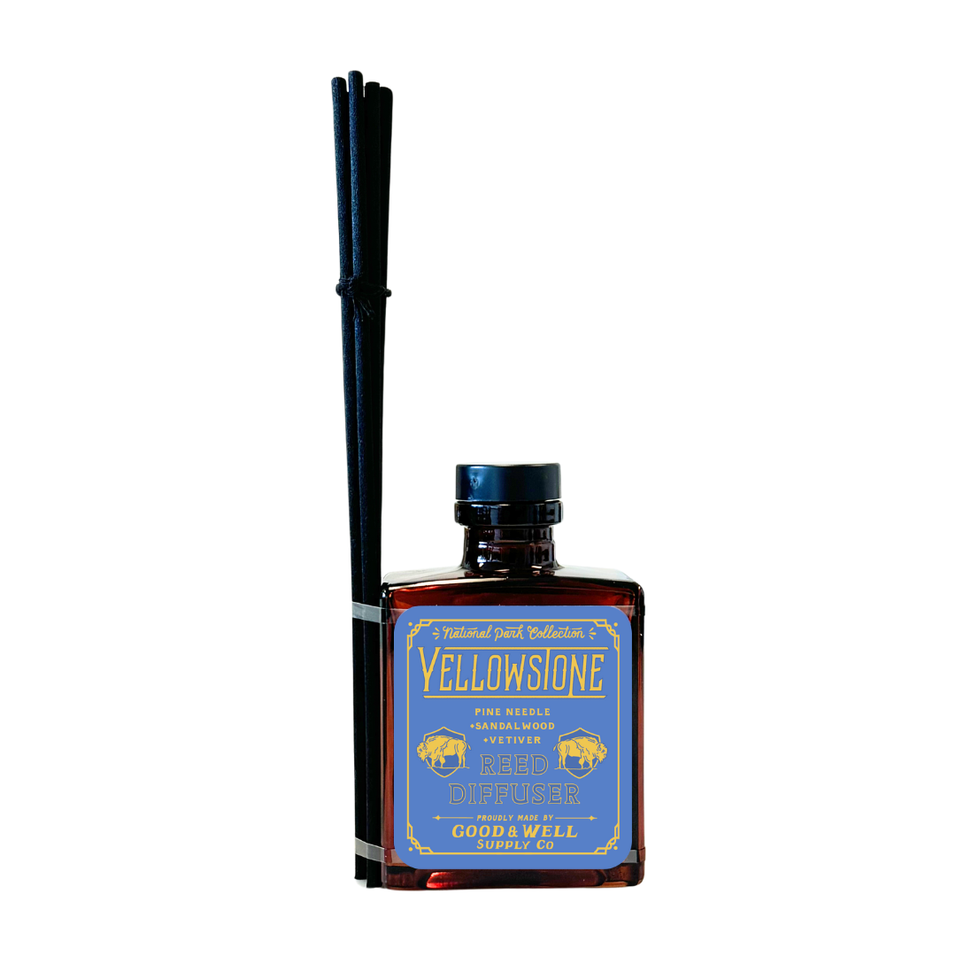 Yellowstone National Park Reed Diffuser by Good & Well Supply Co.