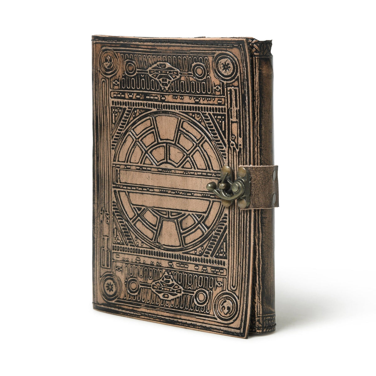 Star Wars Leather Journal - Light Brown by Classy Leather Bags