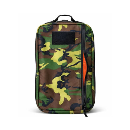 Recycled Firefighter 24 Hour Backpack in Woodland Black