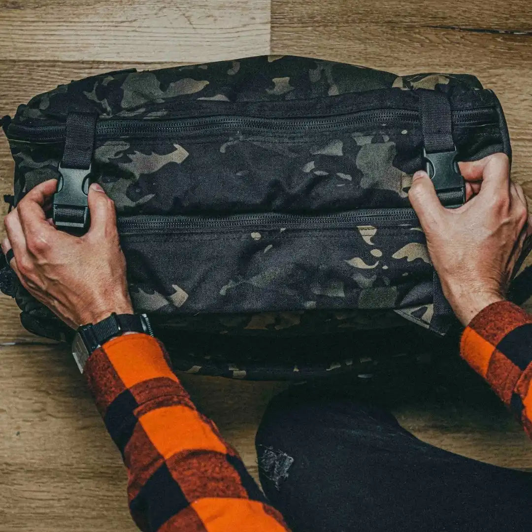 12 Hour Plus Backpack by Recycled Firefighter