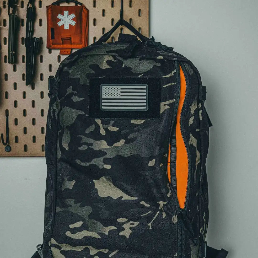 Recycled Firefighter 24 Hour PLUS Backpack 500D in MultiCam Black, view 5