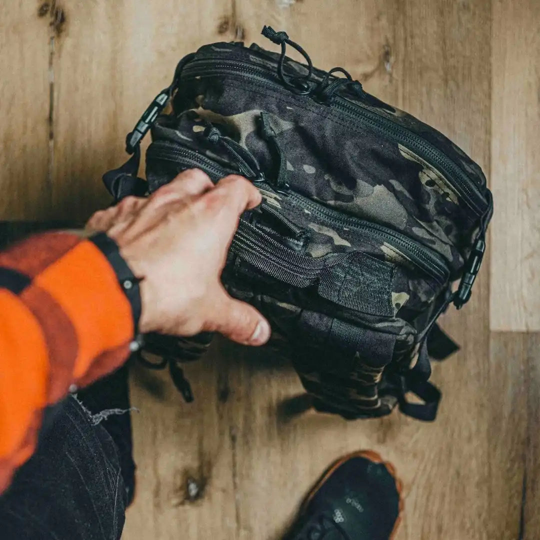 12 Hour Plus Backpack by Recycled Firefighter
