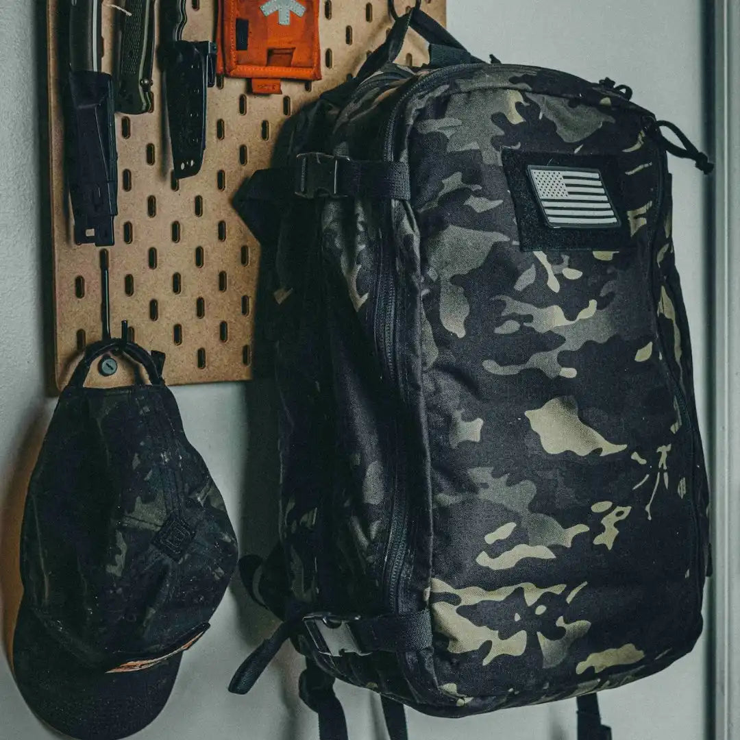 Recycled Firefighter 24 Hour PLUS Backpack 500D in MultiCam Black, view 11