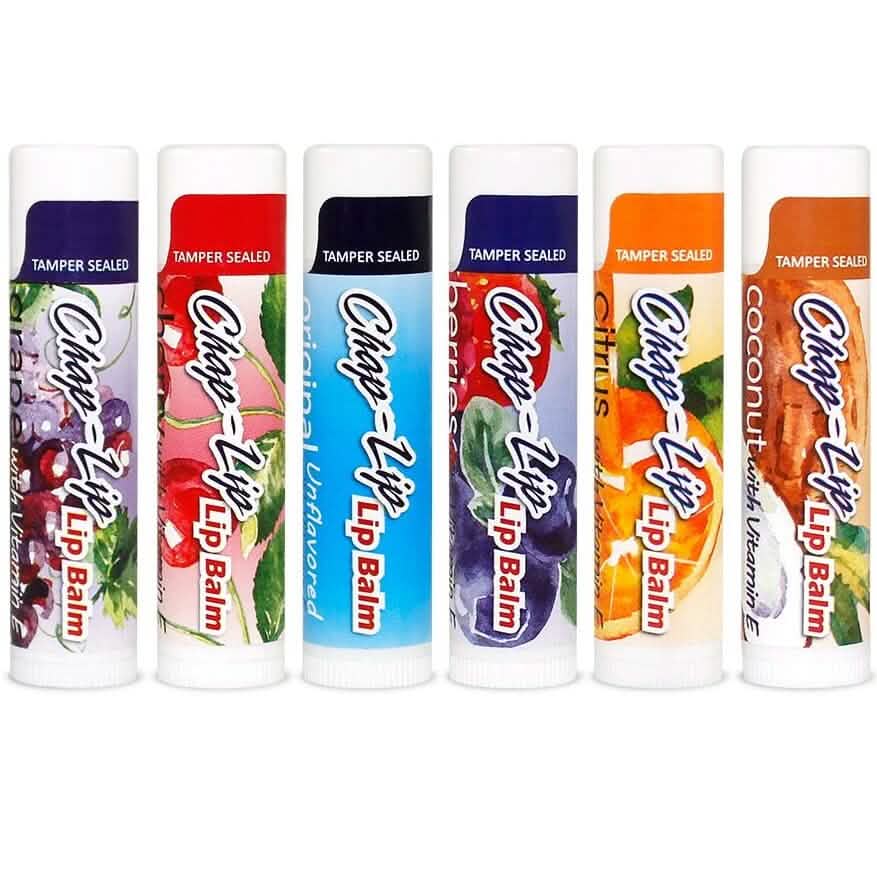 24-pack of Chap-Lip lip balms in assorted flavors by EasyOptionXY