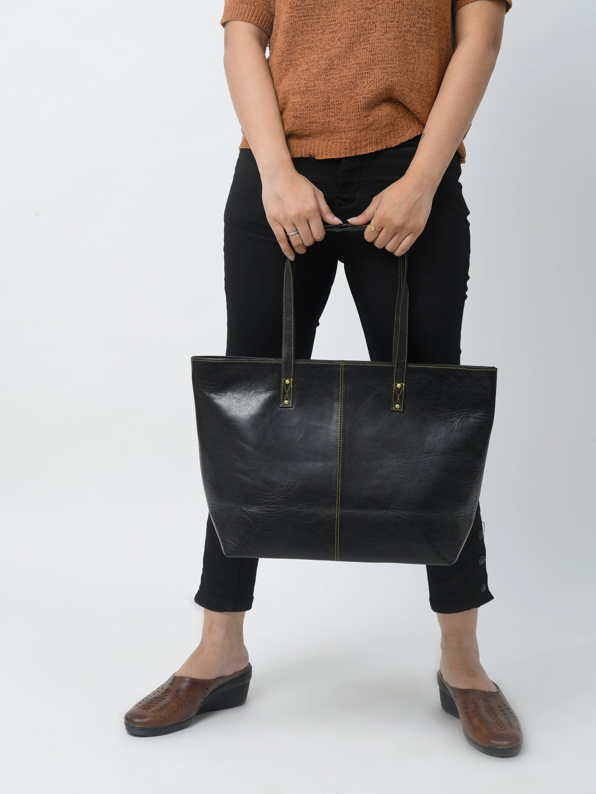 Kim & Blair Combo - Black by Classy Leather Bags
