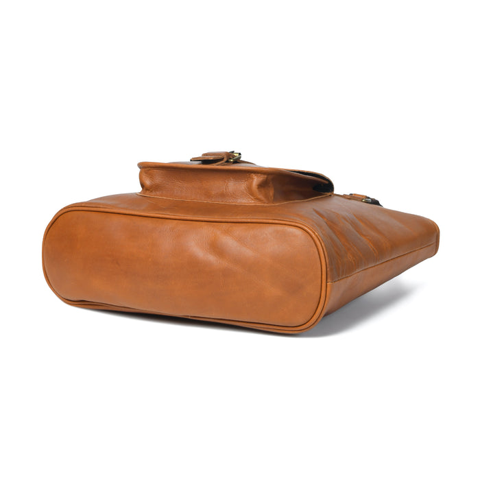 Classic Chic Genuine Leather Tote by Classy Leather Bags