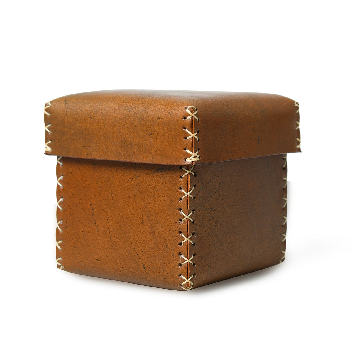 Multi Utility Leather Storage Box by Classy Leather Bags